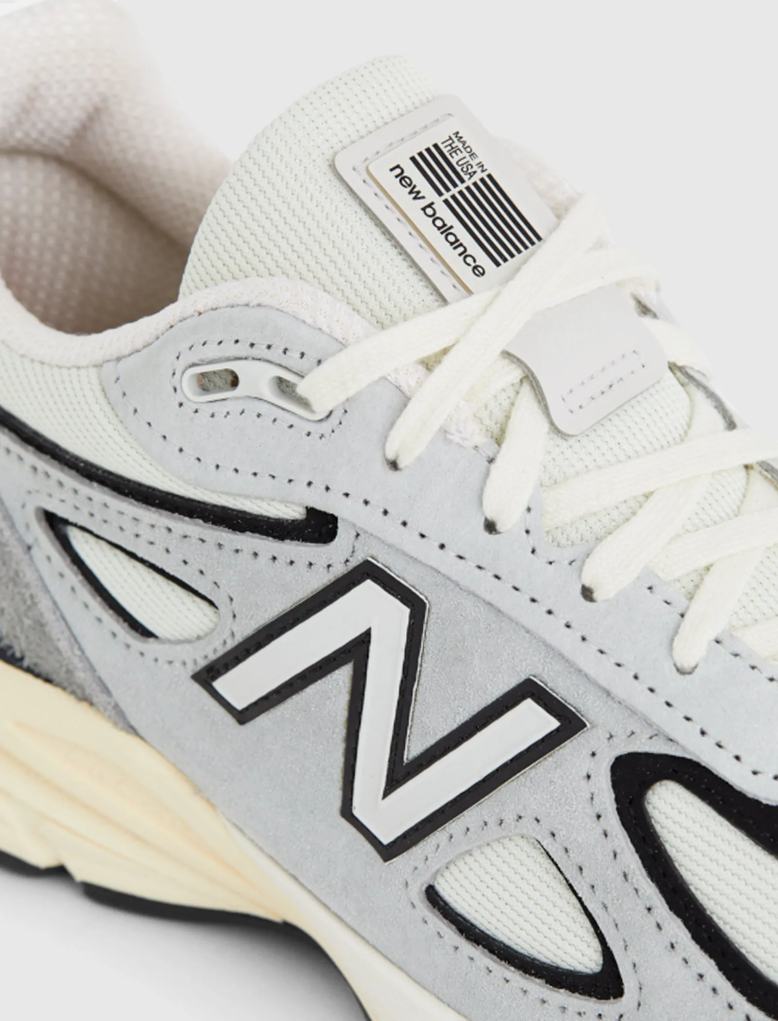 990V4 MADE IN USA GREY/BLACK