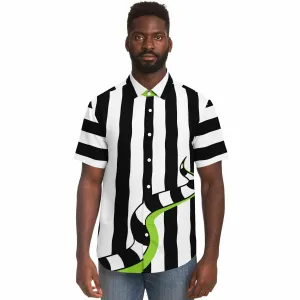 Beetlejuce & Sandworm Street Style Outfit | Horror Freak Short Sleeves Shirt