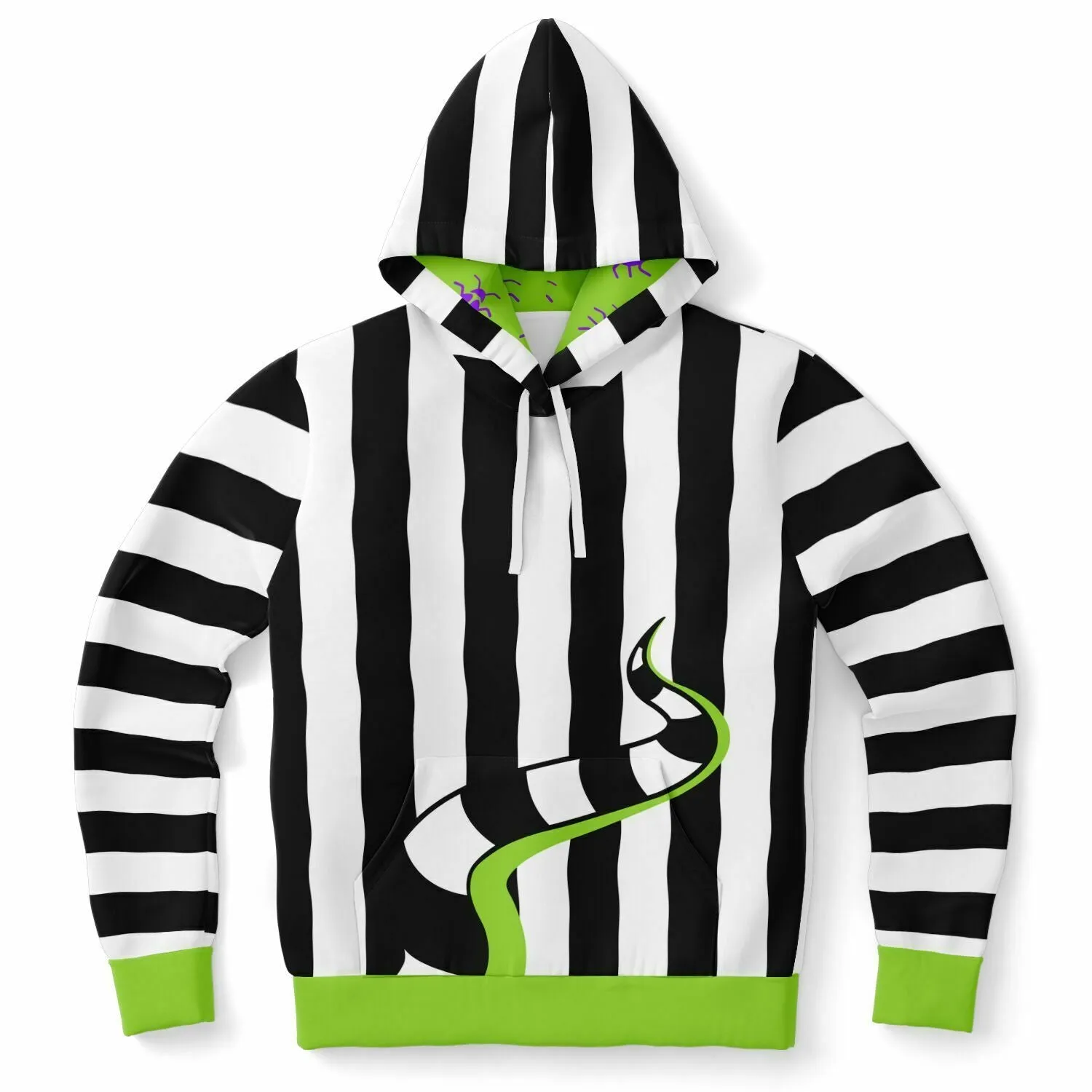Beetlejuce & Sandworm Street Style Outfit | Horror Freak Unisex Hoodie