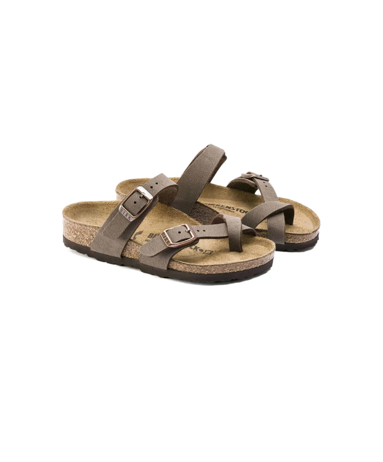 Birkenstock Kids Mayari Birkibuc Mocca Sandals