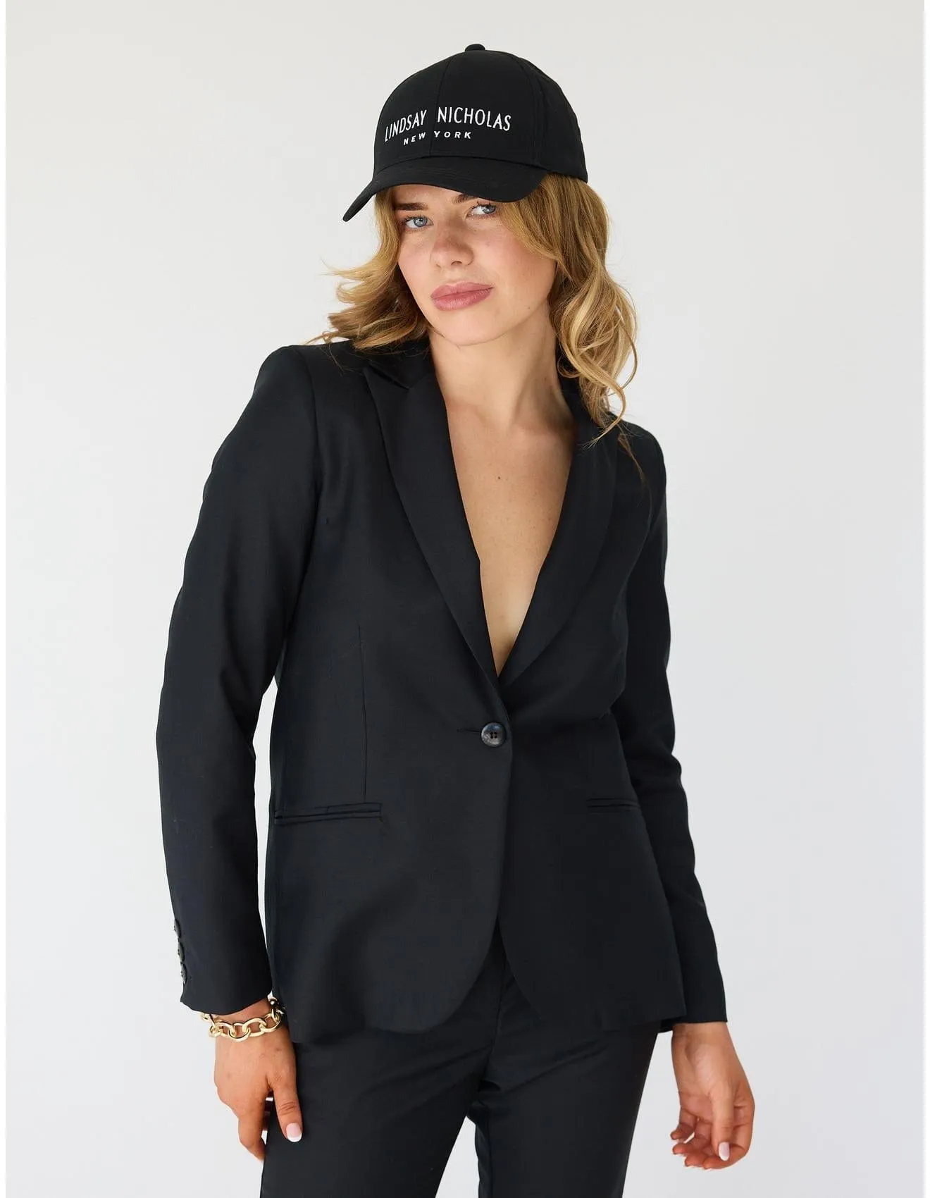 Black Logo Cap