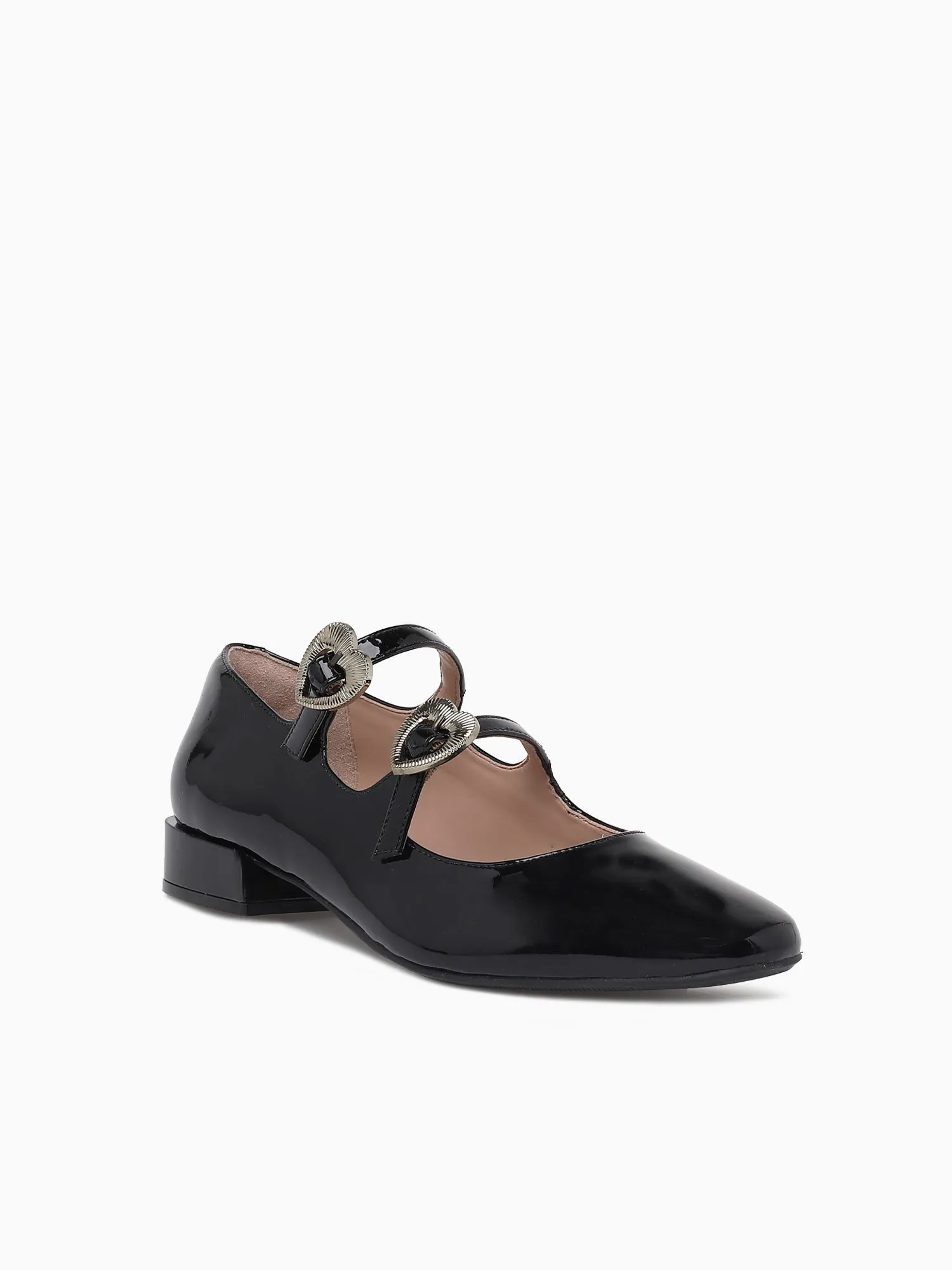 Blanche Black Patent Leather