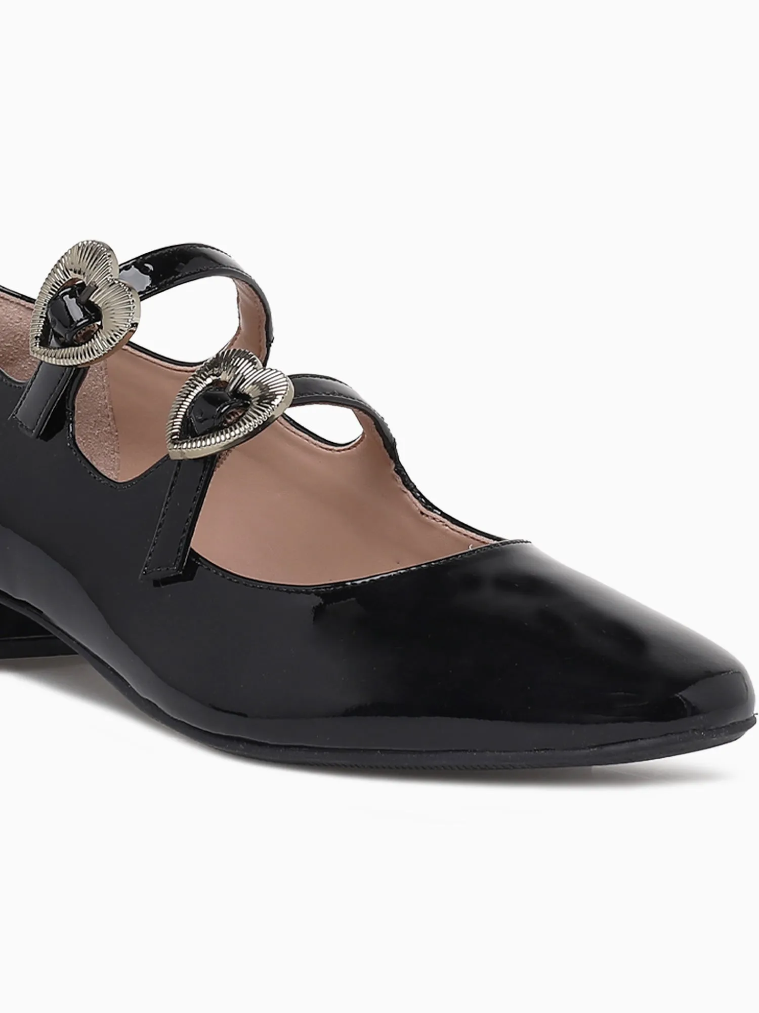Blanche Black Patent Leather