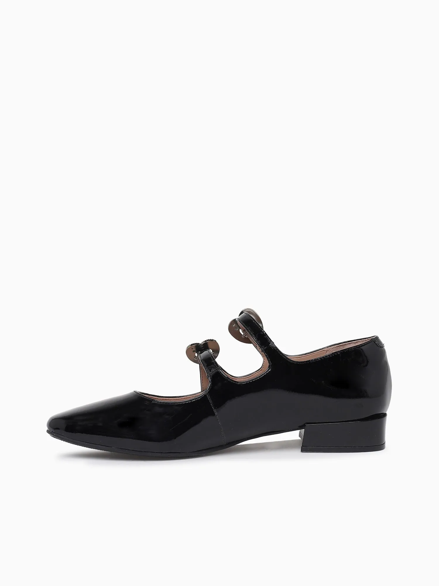 Blanche Black Patent Leather