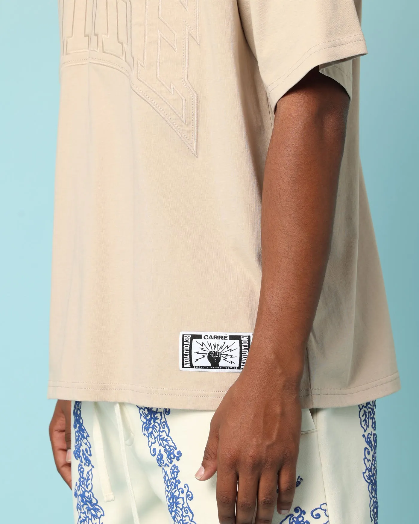 Carré Construct Oversized T-Shirt Stone