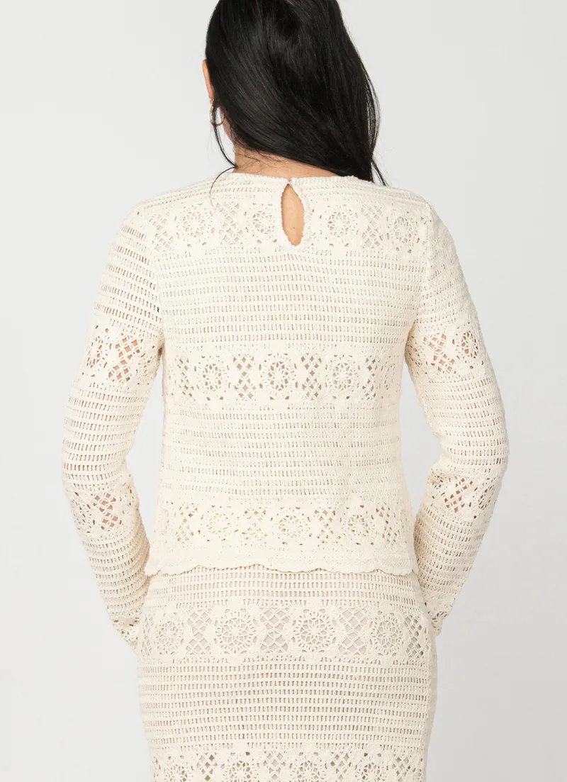 Celly Crochet Top