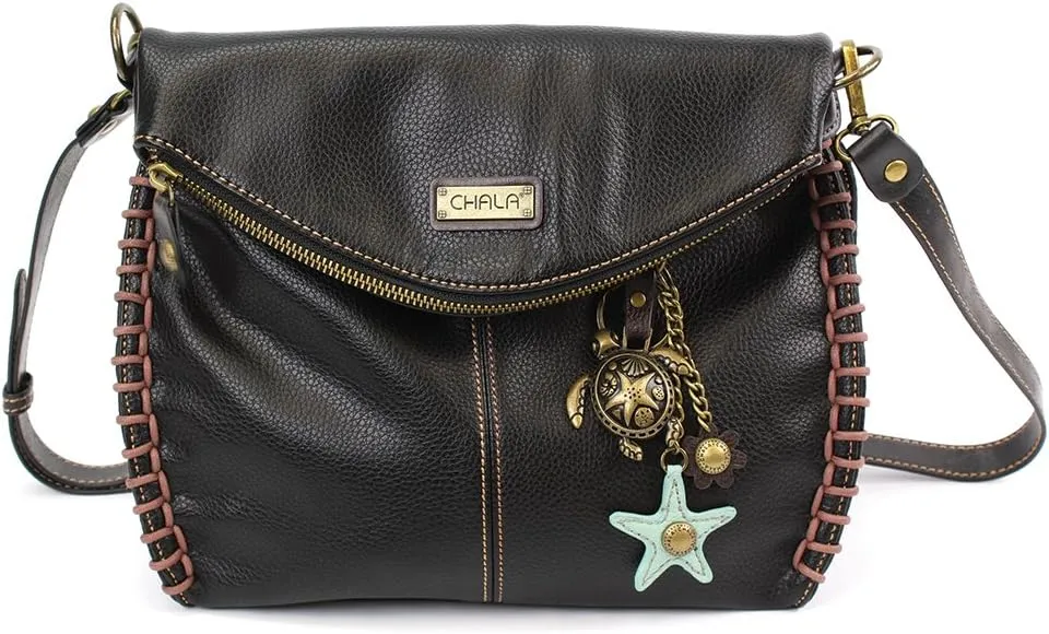 CHALA CHARMING CROSSBODY - Black (Turtle), Turtle Black, One Size