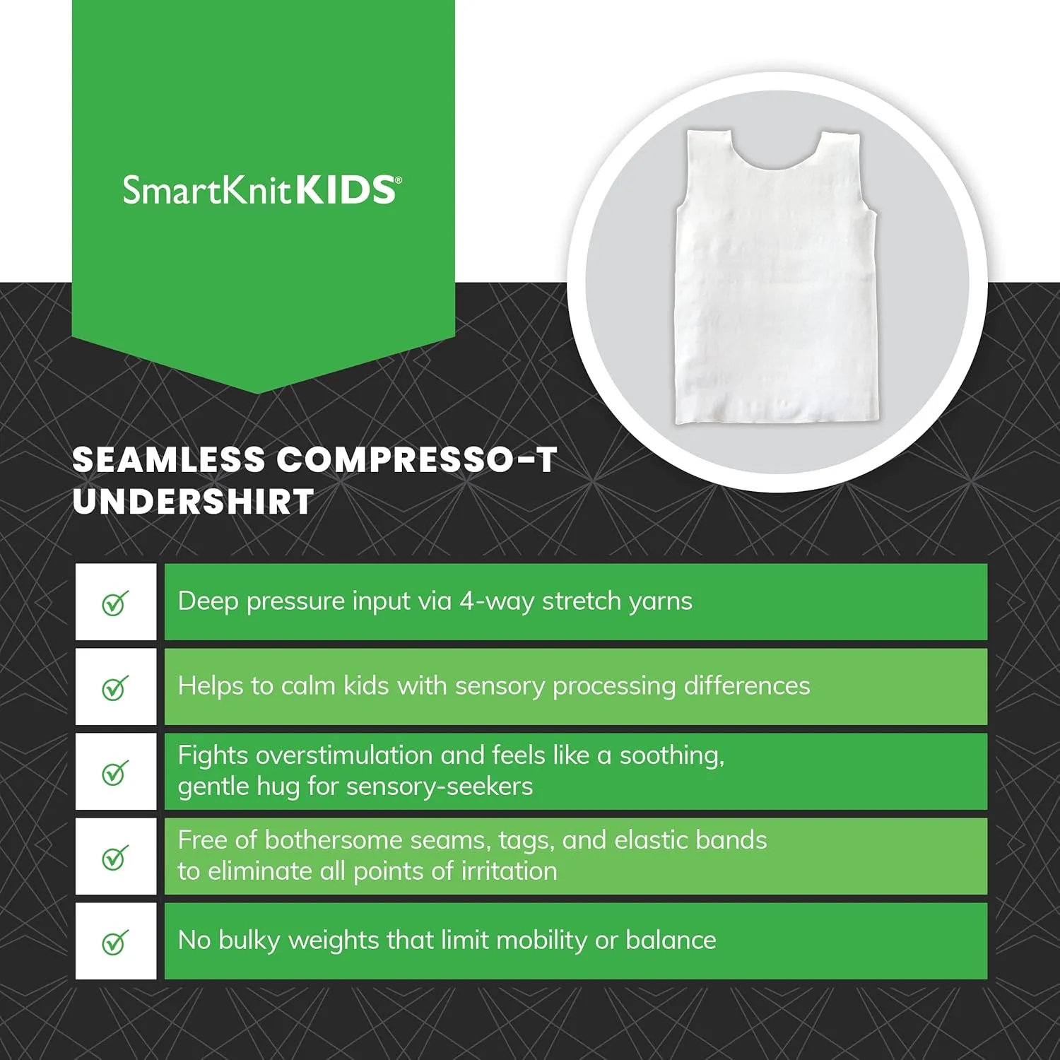 Compresso-T Compression Undershirt 3 Pack