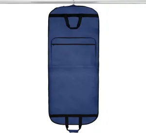 Dalix 60" Foldable Garment Bag Suits Cover Dresses w Front Pocket