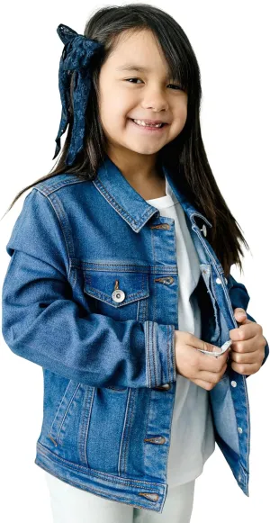 Fun and Function Weighted Denim Jacket - 2 lbs of Removable Weights - Sensory Clothing for Boys & Girls Ages 9 