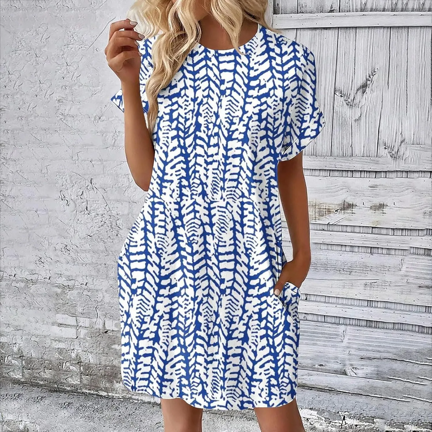 JJHAEVDY Summer Dresses for Women 2025 Short Sleeve Crewneck T-Shirt Dress Solid Color Loose Dresses Basic Short Dress Pajama
