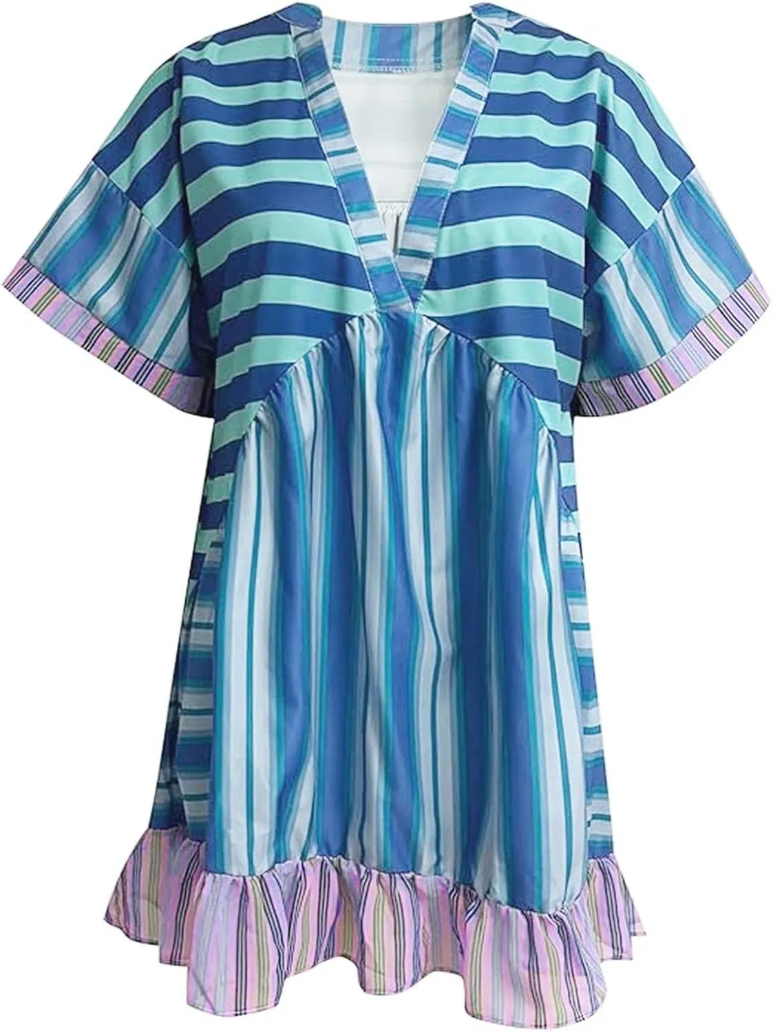 Loose Fit Plus Size for Women Fall Summer Long Beach Boho Hawaiian Tropical Dresses Sun Dresses Women 2025 Trendy