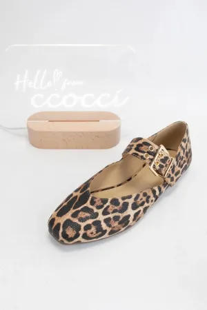 Mary Jane Sqaure Toe Ballet Flats