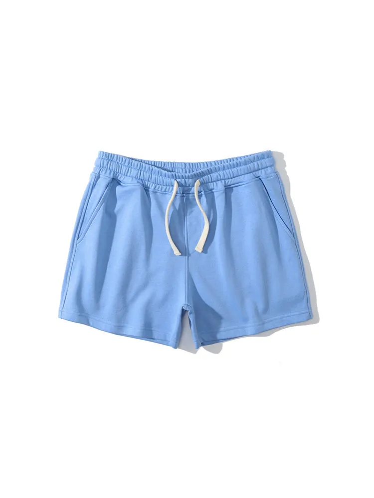 Mens Athleisure Adjustable Drawstring Shorts