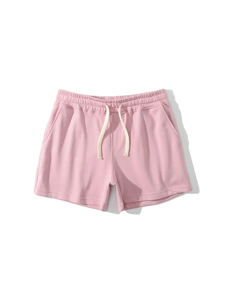 Mens Athleisure Adjustable Drawstring Shorts