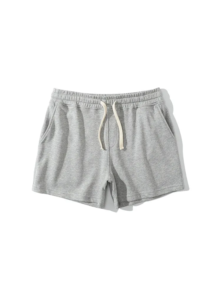 Mens Athleisure Adjustable Drawstring Shorts