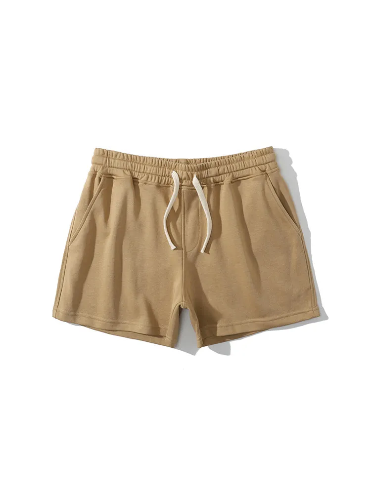Mens Athleisure Adjustable Drawstring Shorts