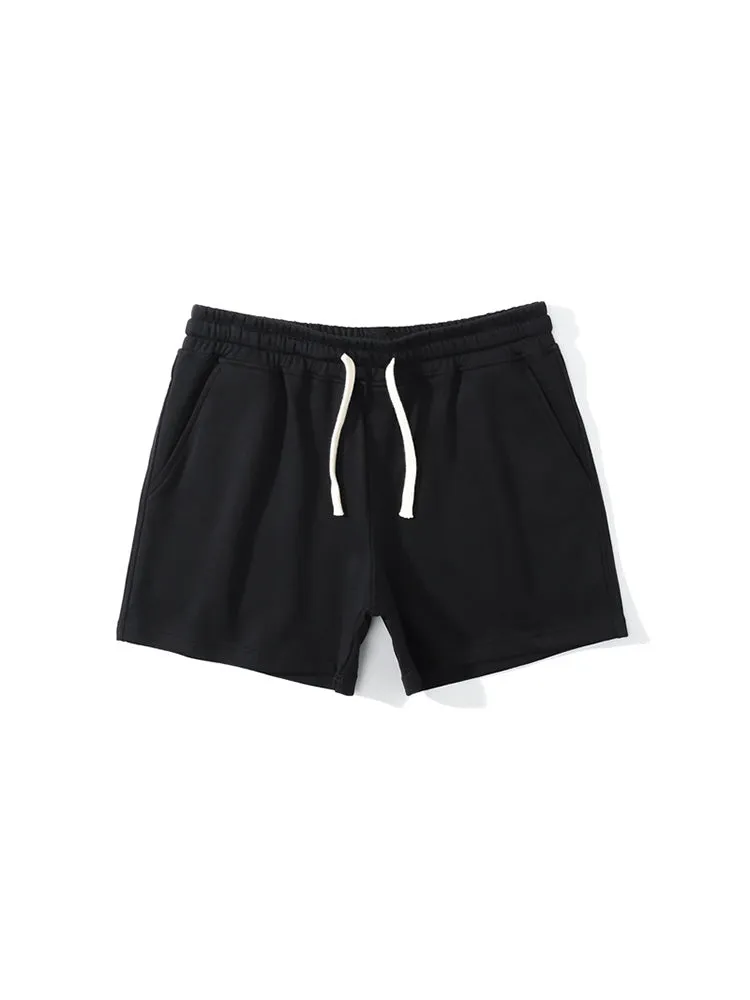 Mens Athleisure Adjustable Drawstring Shorts