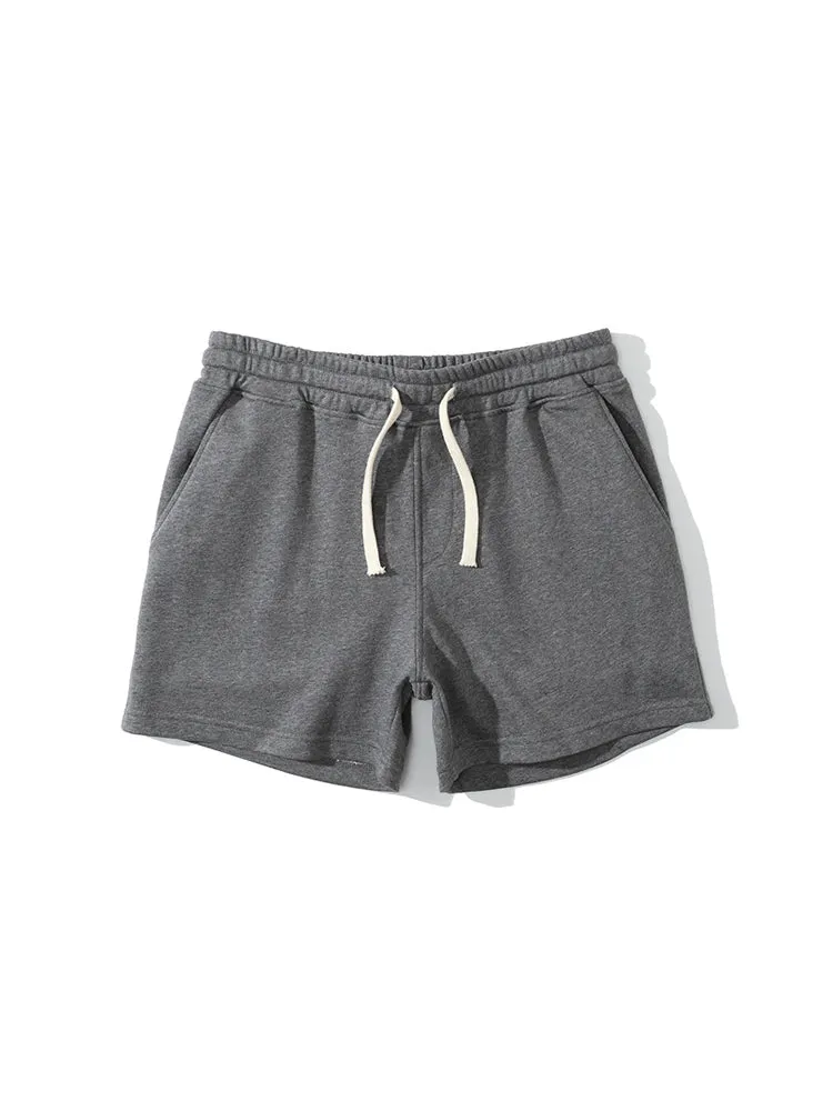 Mens Athleisure Adjustable Drawstring Shorts
