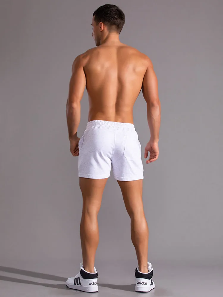 Mens Athleisure Adjustable Drawstring Shorts