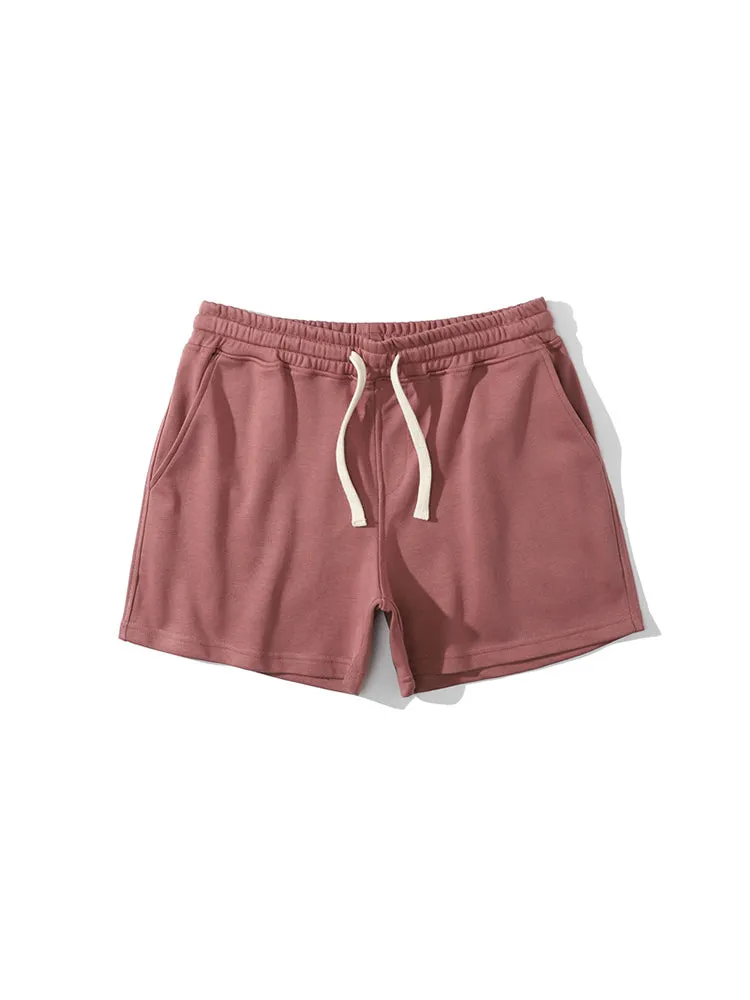 Mens Athleisure Adjustable Drawstring Shorts