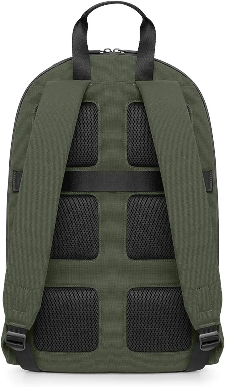 Moleskine 15-Inch Laptop Storage Business Backpack, Unisex, Moss Green