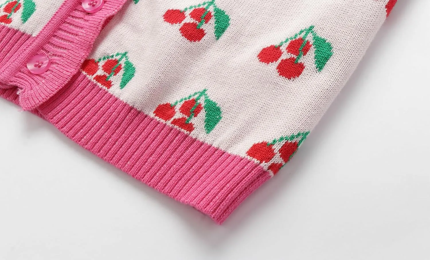 Mud Kingdom Toddler Little Girls Sweater Vest Knitted Sleeveless Button Down V-Neck Spring Autumn