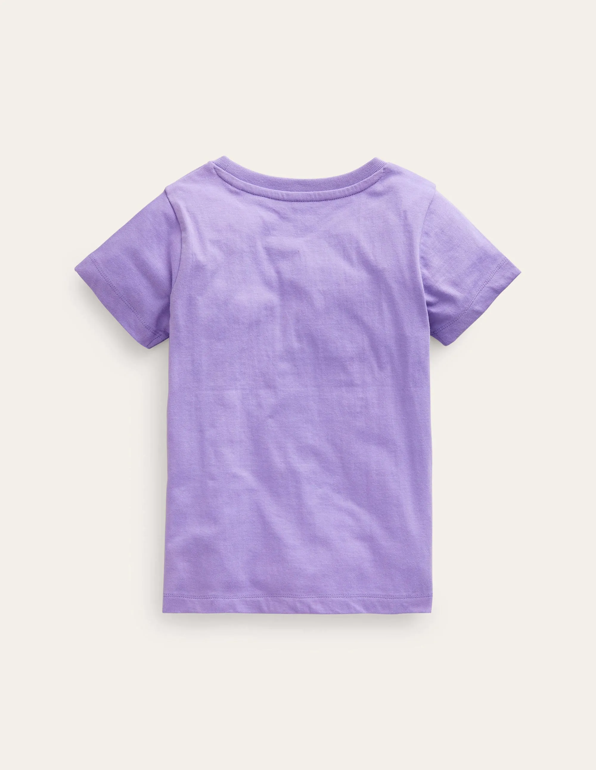 Peeping Pocket T-Shirt-Parma Violet Purple