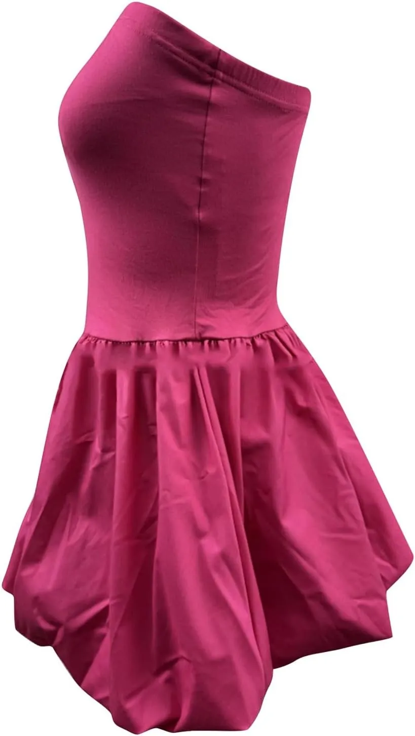 PTOLOCIF Elegant Off The Shoulder Bodycon Party Dress with Pleated Hem Sexy and Plus Size Long Sleeve Casual Dresses for