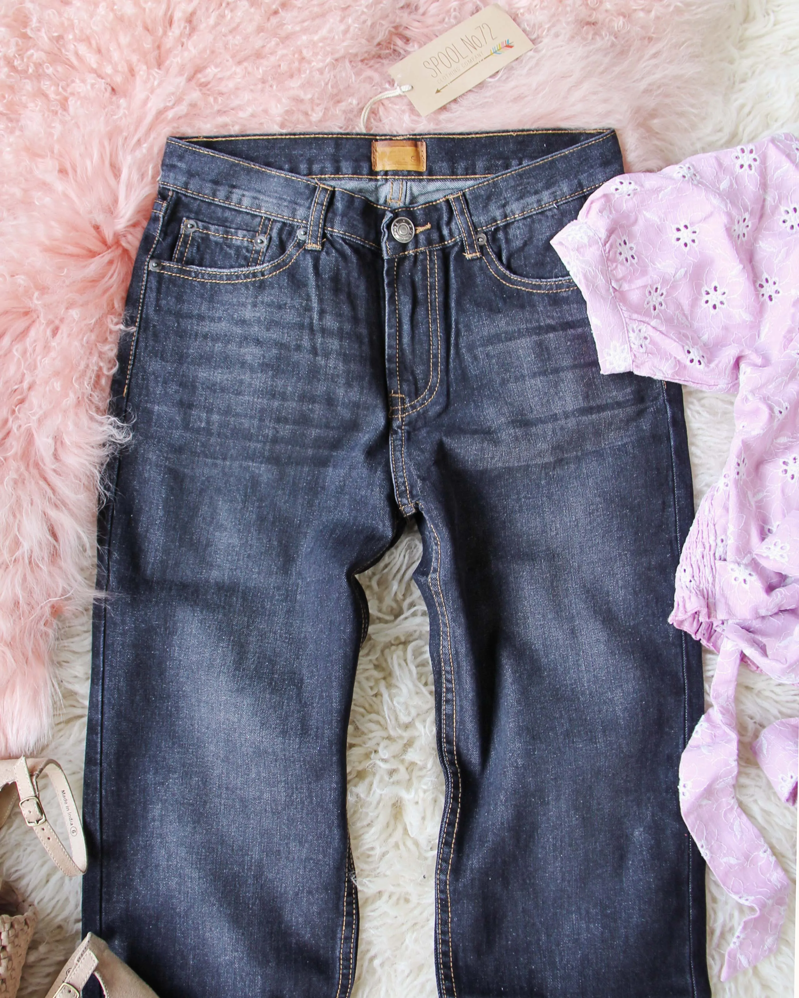 Retro Wedge Jeans