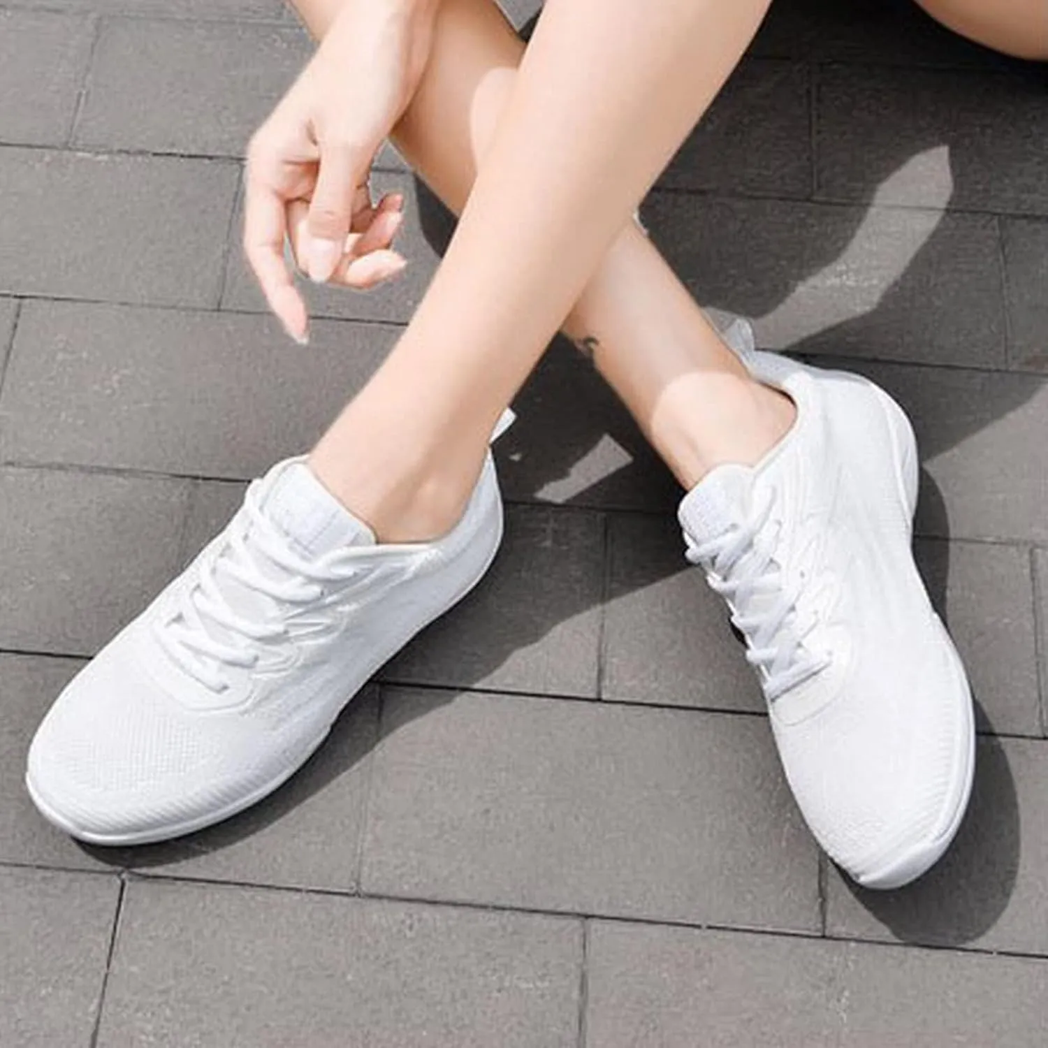 Sneakers for Women Casual Mesh Breathable Lace Up Walking Womens Running Shoes Mesh Shoes Dressy Casual Wedge Sneakers Platform Tennis Shoe Cross Trainer Shoe