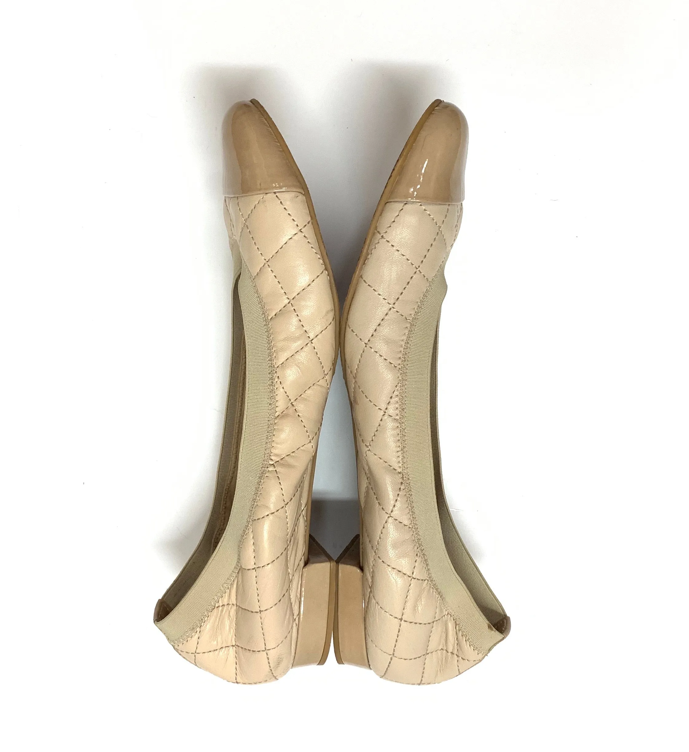 STUART WEITZMAN QUILTED BALLERINA FLATS SIZE 11