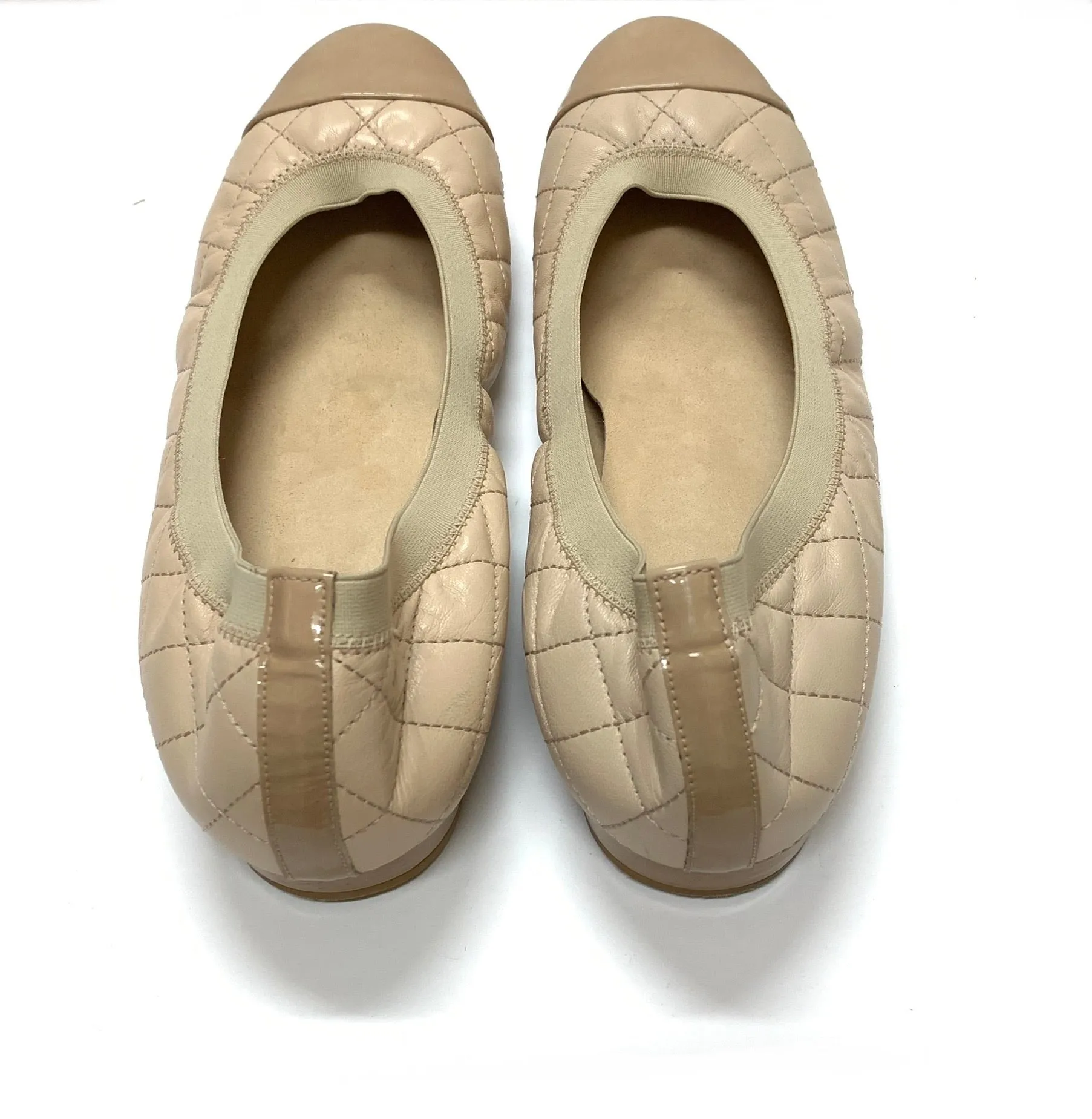 STUART WEITZMAN QUILTED BALLERINA FLATS SIZE 11