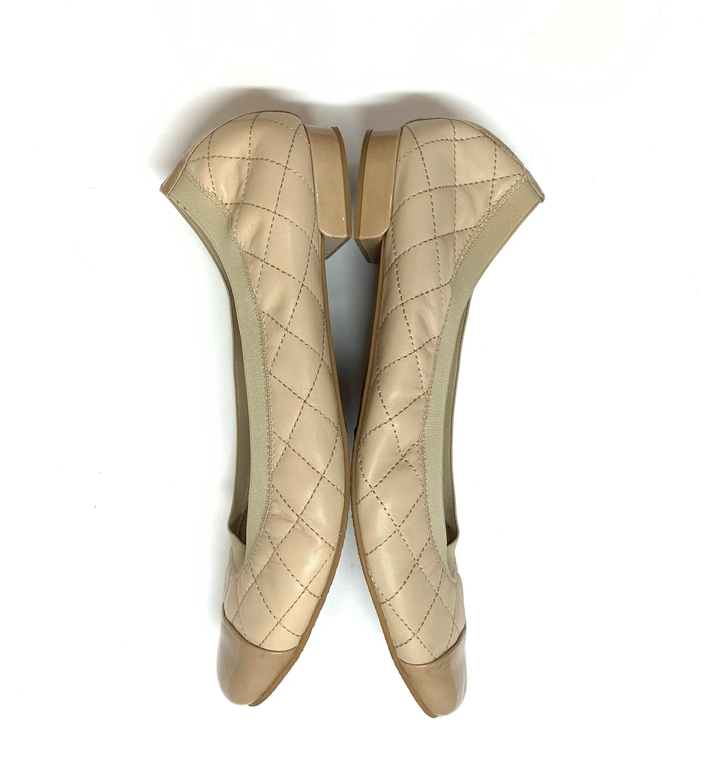 STUART WEITZMAN QUILTED BALLERINA FLATS SIZE 11