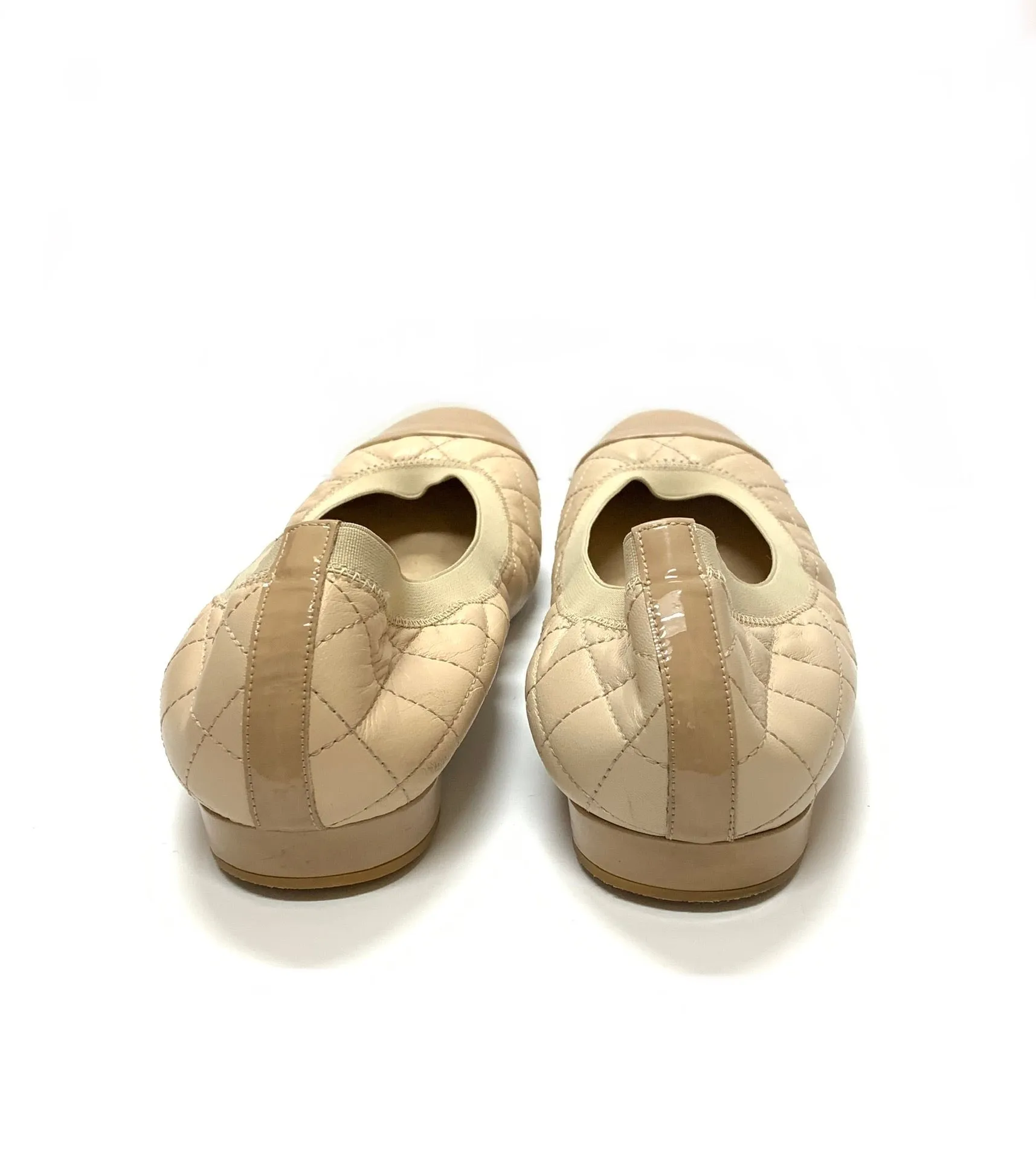 STUART WEITZMAN QUILTED BALLERINA FLATS SIZE 11