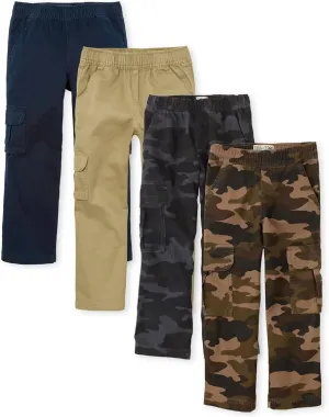The Children's Place Boys' Pull on Cargo Pants