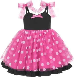 Toddler Baby 1st Birthday Girl Cake Smash Outfit Self-tie Floral Tutu Dress Ruffle Halloween Party Photo Shoot