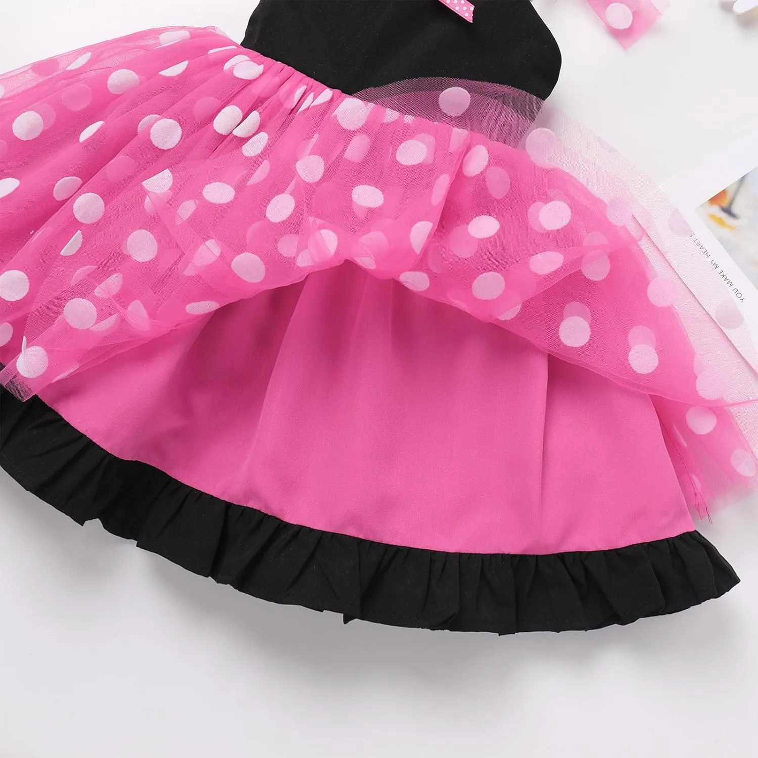 Toddler Baby 1st Birthday Girl Cake Smash Outfit Self-tie Floral Tutu Dress Ruffle Halloween Party Photo Shoot