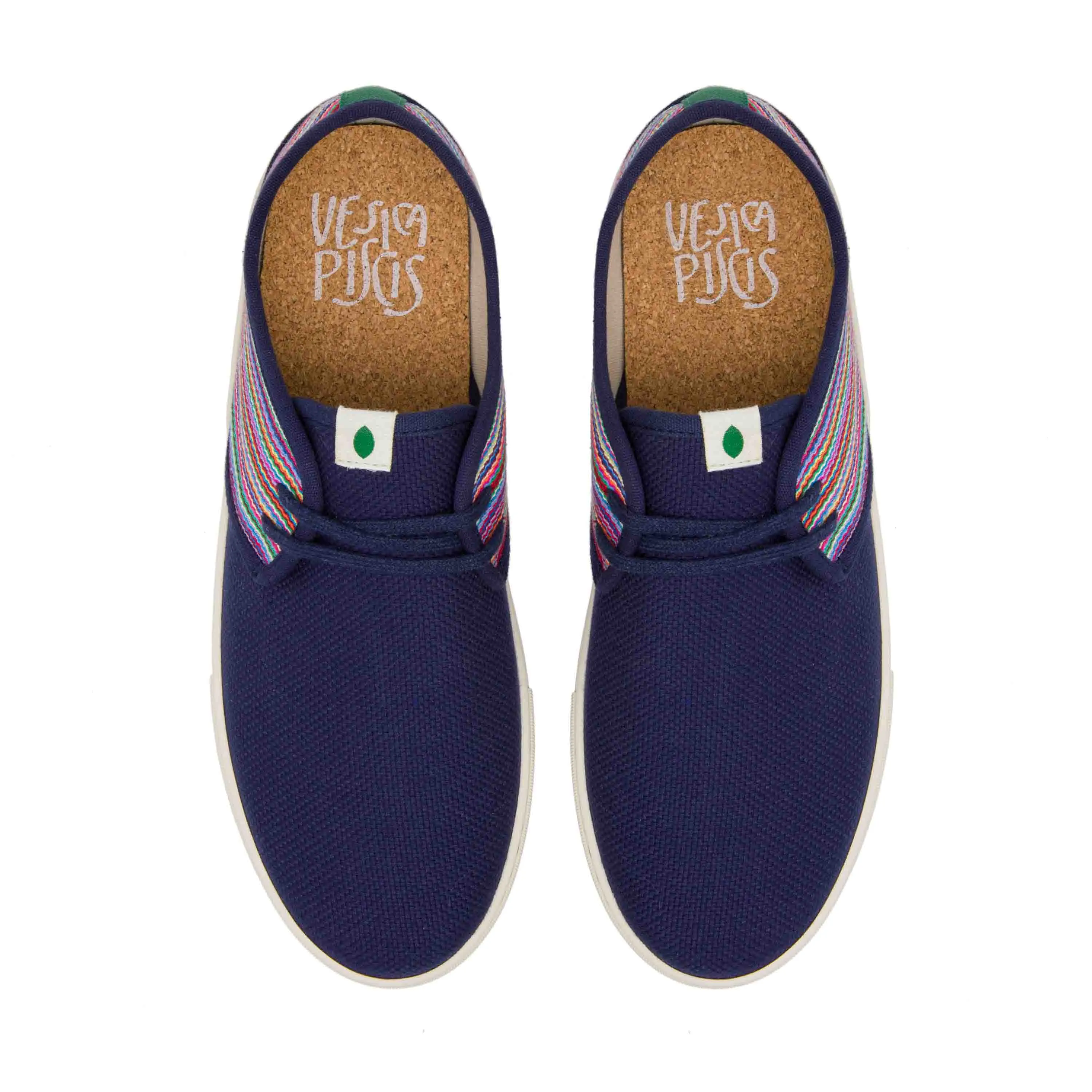 Vegan sneaker marine heiwa SID007