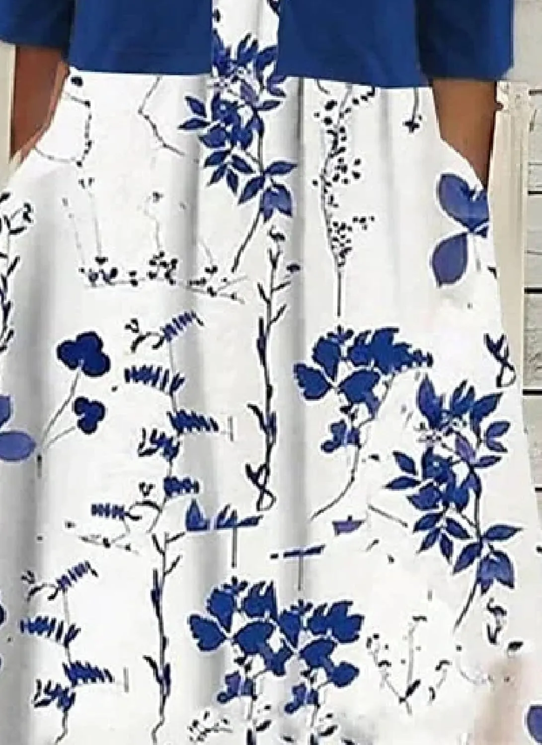Womens 2 Piece Set Fashion Unique Plant Print Midi Dress with Jacket Cardigan Wedding Guest Floral Print Midi Dresses