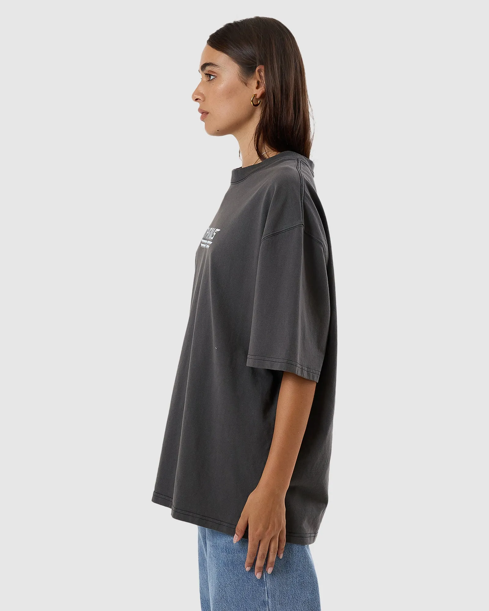 WOMENS HIGH SHINE OVERSIZED T-SHIRT