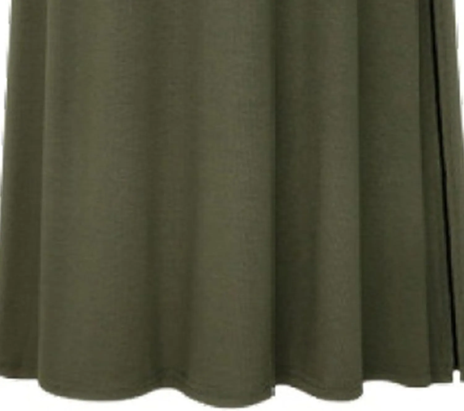 Women's Stylish Comfy Fold-Over Flare Maxi Skirt Beach Long Maxi Skirt Ruched Split High Waist Bodycon Skirt